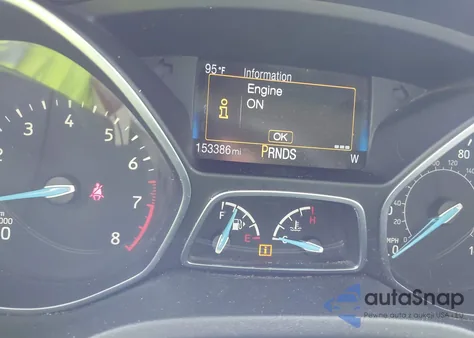 2015 Ford Focus Titanium z USA, uszkodzony, nr VIN 1FADP3J25FL338697